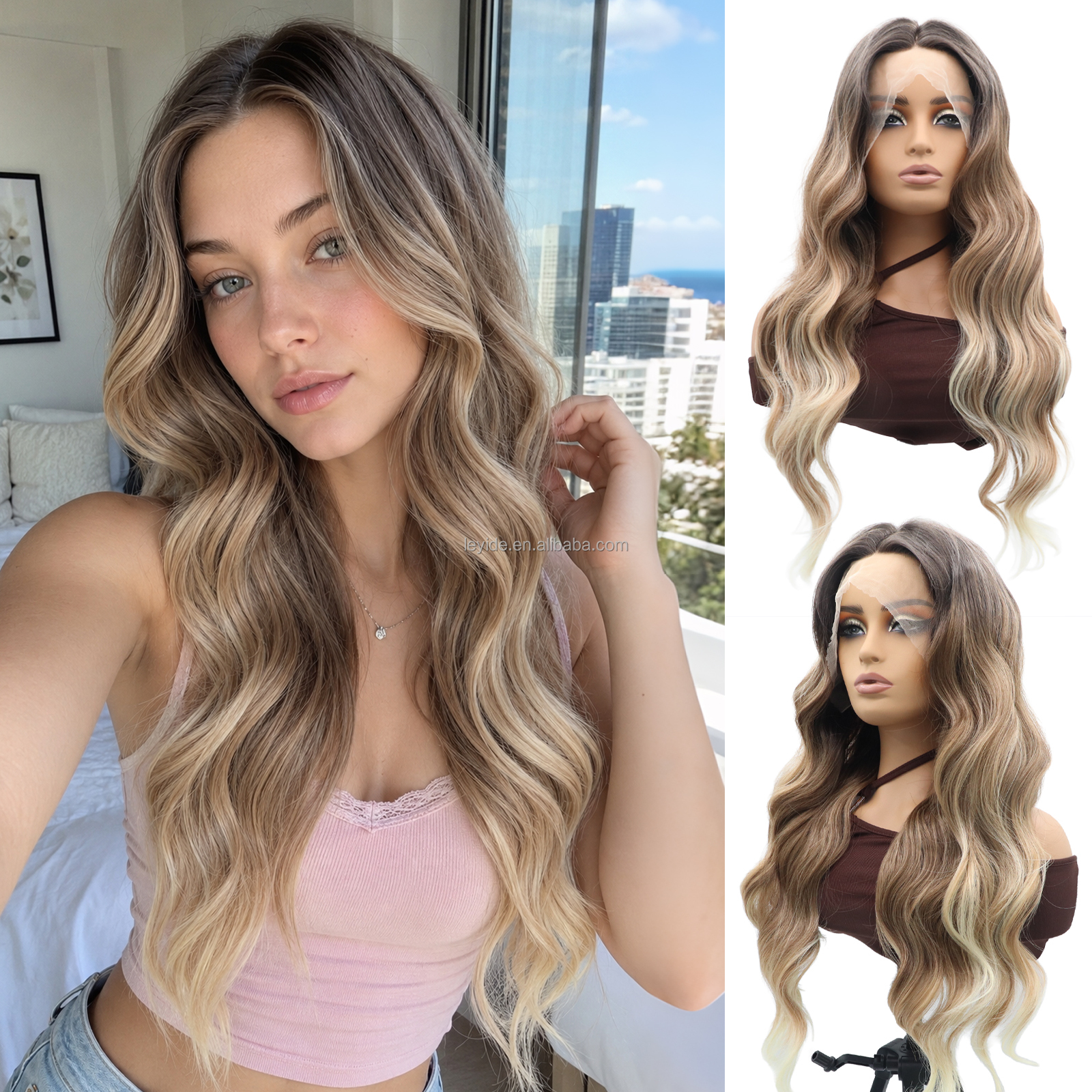 Ombre Brown