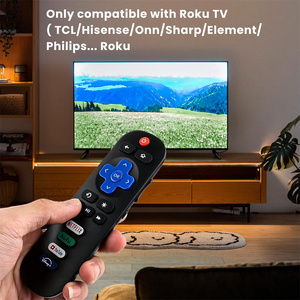 Commercio all'ingrosso di fabbrica nuovo telecomando TV universale intelligente RC280 RC282 per TCL/Hisense/Sharp/Onn/Element Roku TV - Product Image 6