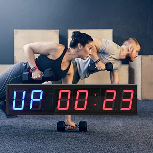 Cronometro digitale da 3 pollici con Timer per allenamento in palestra da parete con Timer Fitness con controllo remoto - Product Image 1