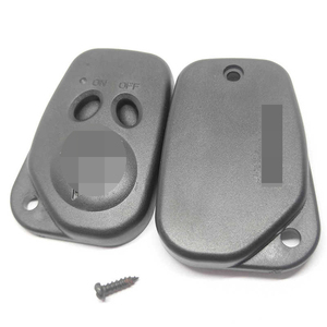 Universale nero P-eugoet-KS31 2 pulsanti Smart Car chiave a distanza guscio di programmazione con logo