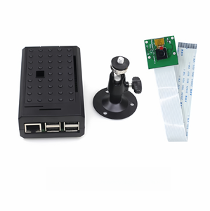 Raspberry Pi 4B/3B/2B Kit de funda protectora Estuche de generación de plástico con soporte fijo para placa base para componentes electrónicos - Product Image 5