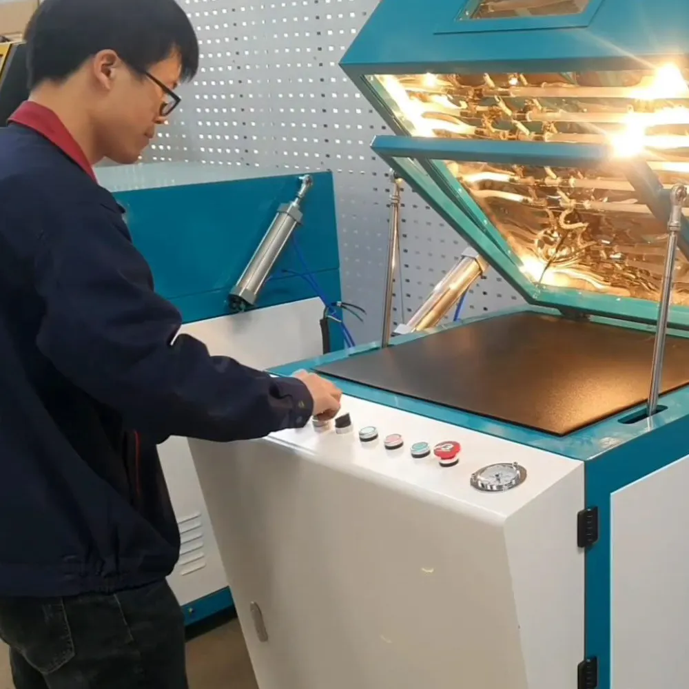 Máquina formadora de vacío de plástico automática profesional para caja de luz de señalización para máquinas formadoras de vacío de plástico acrílico Abs Pp