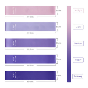 Set of 5 Resistance <strong>Exercise</strong> <strong>Loop</strong> Bands Fitness Yoga <strong>Elastic</strong> TPE Tension Ring for Working Out, <strong>Exercise</strong>,Gym,Training - Product Image 4