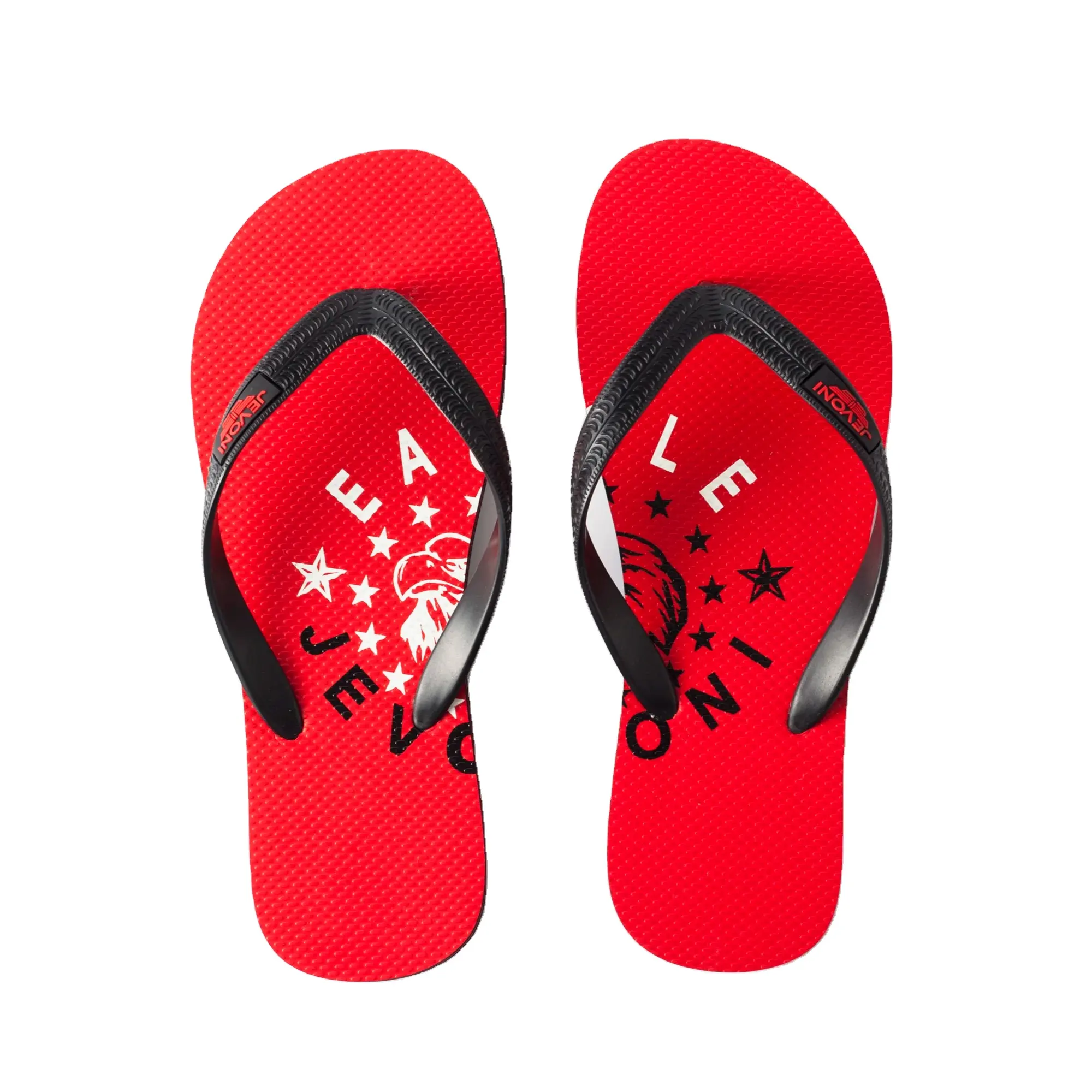 Best Selling Natural Rubber Men's Slipper Flip Flop Personalized with PVC Insole Anti-Slip Fashionable Beach Indoor Summer Use