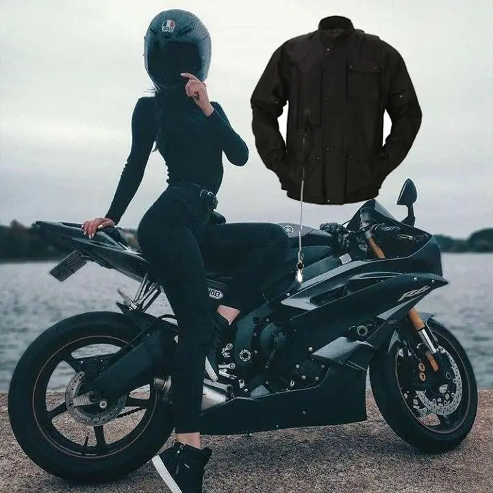 Jaqueta de segurança inflada unisex para motocicleta, tecido Oxford reflexivo plus size, roupa de motociclista OEM, trajes reflexivos
