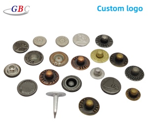 Nhà Máy Bán buôn thép không gỉ núm vú đinh tán có sẵn trong màu sắc khác nhau cho quần jean cho trang trí may mặc - Product Image 3