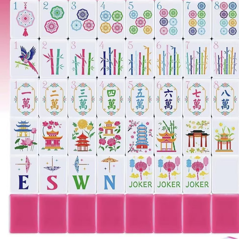 pink mahjong