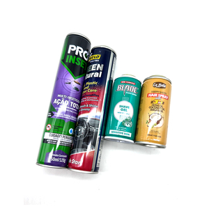 定制不同尺寸的空气雾剂锡罐喷锡瓶，用于各种气雾剂灌装 - Product Image 3