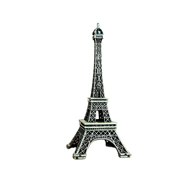 Metallo Artigianato Decorazione Della Casa Tour Francia Torre Eiffel Mestiere Europa Souvenir Regalo di Coppie Eiffel Modello
