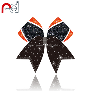 โบว์เชียร์แบบกำหนดเองได้,ดีไซน์ OEM ทำจากพลอยเทียมสำหรับการแข่งขันดีไซน์ใหม่ - Product Image 6