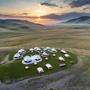 All-In-One Modern Design Glamping Tent Villa for <strong>Resorts</strong> Custom Bedroom Interior Turnkey Luxury Solutions for Exterior - Product Image 3