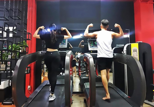 Ucuz fiyat büyük ekran koşu bandı spor Fitness egzersiz koşu bandı koşu bandı spor motorlu koşu bandı - Product Image 4