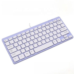 Oem Mini Slim 78 Teclas Teclado Con Cable Escritorio Laptop Multifunción Usb Teclado Silencioso - Product Image 3