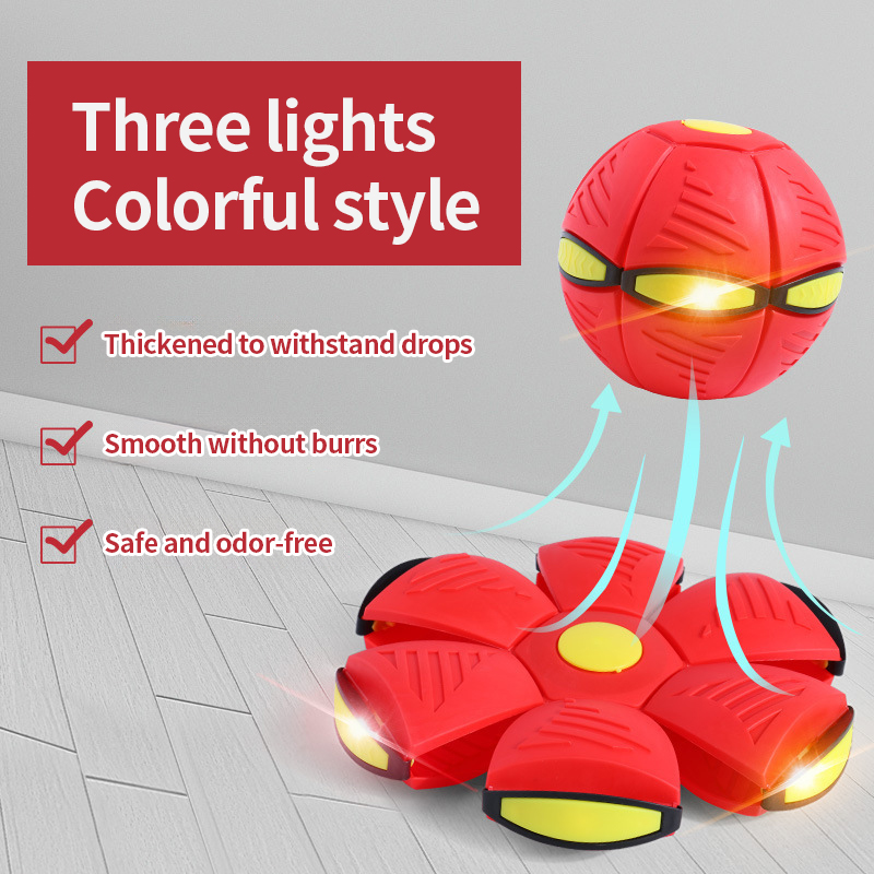 Red with 3 LED lights
