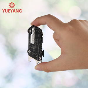 Yueyang Sk5 Lưỡi Gấp Pocket Dao Dễ Dàng Mang Theo Ngoài Trời Tiện Ích Công Cụ Push Button Phong Cách Cho Mở Chai Mini Cutter Lớp Tự Làm - Product Image 5