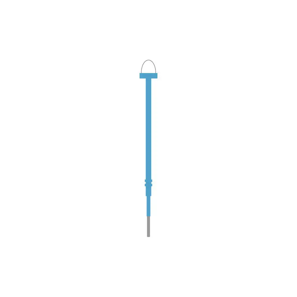 Kit completo de electrodos de bucle de electrocirugía-10x10 L.14 cm Tamaño de electrodo-Versátil para todas las necesidades quirúrgicas