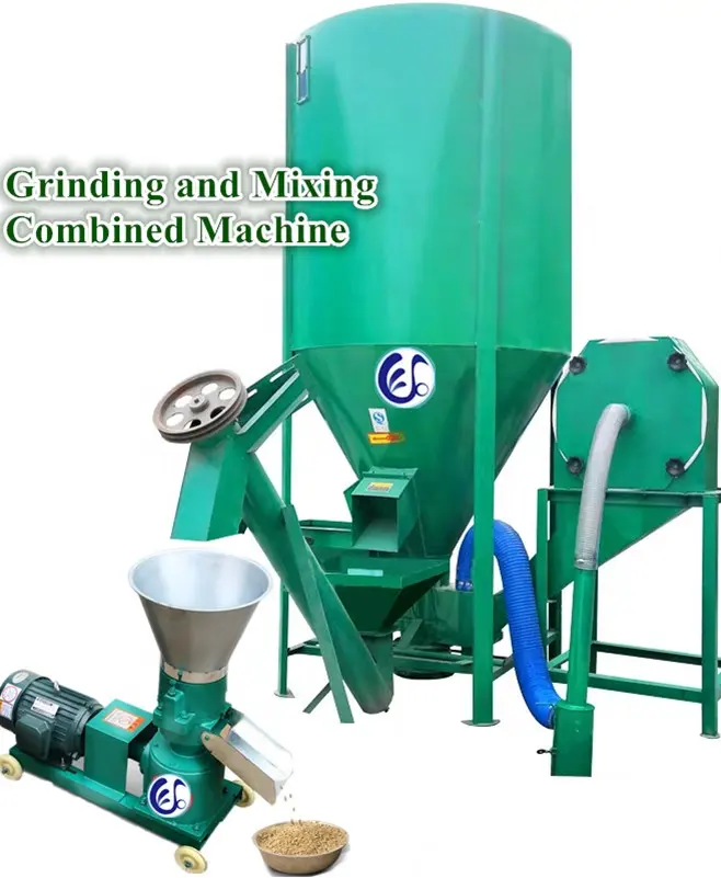 machinery fully automatic grinder and mixer feeder machines milling cheap price long service life