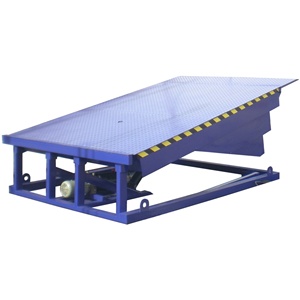 Rampa de muelle hidráulica de tamaño personalizado, plataforma de elevación, nueva condición, carga fija, descarga, nivelador de muelle, equipo de trabajo