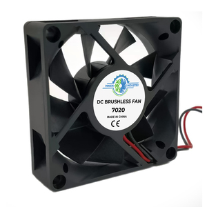 PC Cooler Fan 7cm 12V DC BLDC Fan Motor Axial Flow Air Fan - Product Image 3