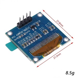 Original 0,96 Zoll Oled IIC serieller weißer OLED-Display-Modul 128 × 64 I2C SSD1306 12864 LCD-Bildschirmbrett für Arduino