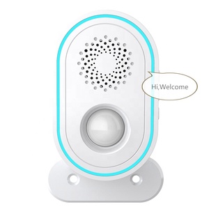 Alarma de Sensor de movimiento PIR con luz Led, Sensor de movimiento PIR con WiFi, compatible con 30 sensores inalámbricos, tienda Tuya, precio de fábrica - Product Image 2