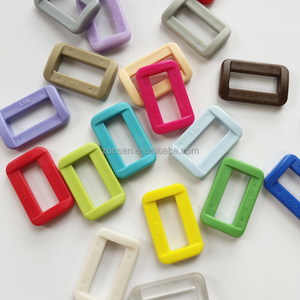 KAM 20mm Colored Webbing Belt Strap <strong>Buckle</strong> Plastic <strong>Rectangle</strong> Ring <strong>Buckle</strong> <strong>Square</strong> <strong>Loop</strong> <strong>Buckle</strong> for Bags - Product Image 1