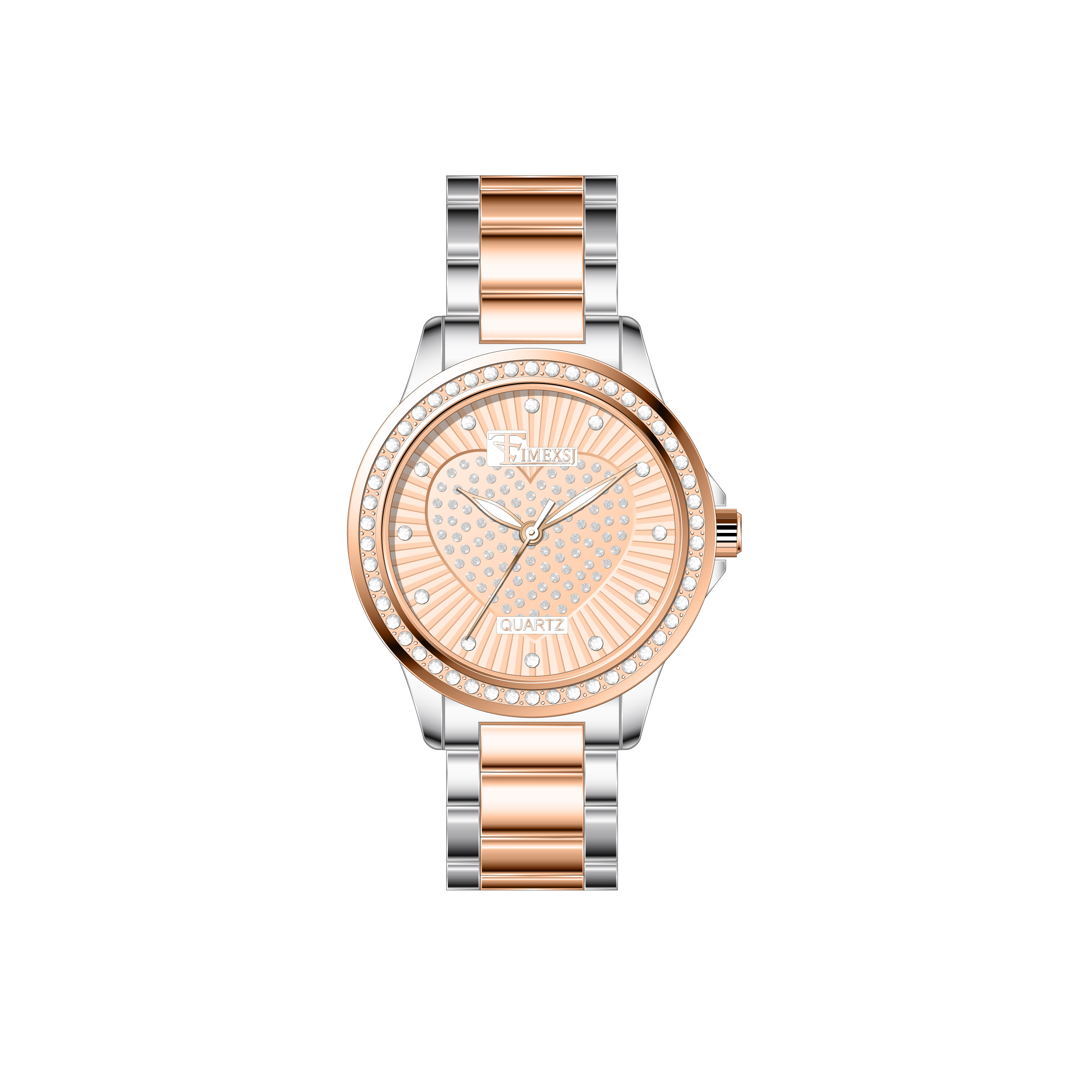 Two Tone Rose Gold