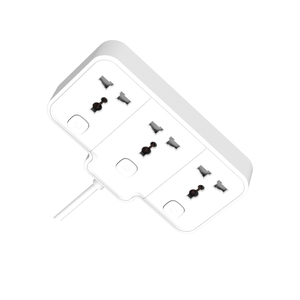 PUJIMAX vendita a caldo 3 prese Multi-funzionale presa di corrente per famiglie presa di corrente presa di estensione con interruttore individuale - Product Image 4