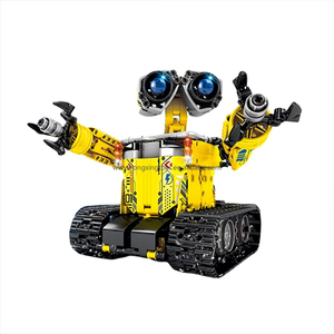 XJD JD043 <strong>Technical</strong> 4IN 1Waly <strong>Programming</strong> Robot Model Creative DIY Robot Bricks Toys Children Gift 659pcs Building Blocks Sets - Product Image 1