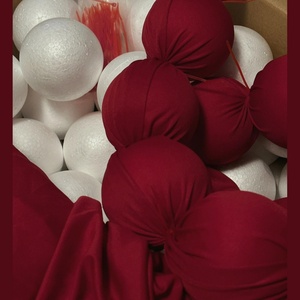 Wedding Party decors đầy màu sắc bọt bóng Garland Backdrop Strings rèm với vải Covers cho cảnh trang trí - Product Image 5