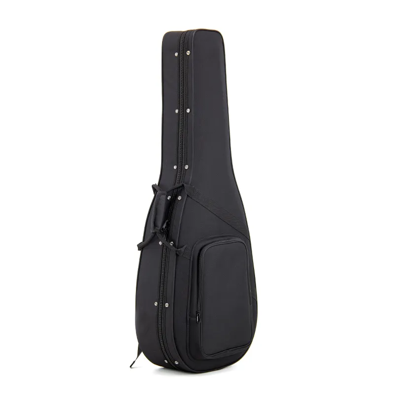 FCC-D-20 Rm Rainbow impermeabile antiurto protettivo nero velveteen bass custodia in schiuma per chitarra acustica custodie rigide per violino