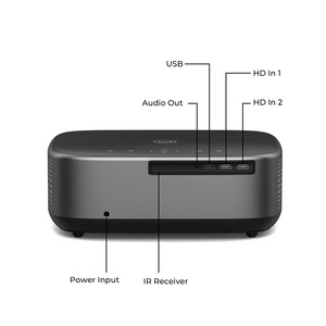VANKYO Performance V700 <strong>Pro</strong> Gray Native 1080P Portable Projector Game Wireless Smart WebOS LCD Console Projector for Christmas