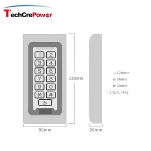 Security Product EM 125KHz Standalone Keypad Access Control Card Reader RFID 13.56mhz Smart Card Door Access Control - Product Image 5
