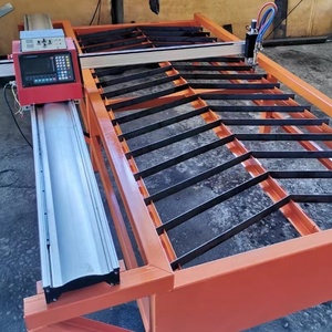 Yaygın olarak kullanılan ucuz lgk 120 küçük masa taşınabilir olmayan hf plazma demir kesici kompresör ile cnc plazma kesme makinesi - Product Image 1