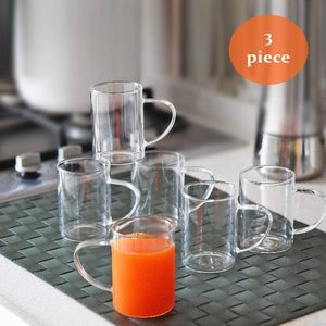 Manufacturer Direct Selling <strong>Open</strong> Heat Resistant Cheap Glass Coffee <strong>Cup</strong> with Handle - Product Image 5