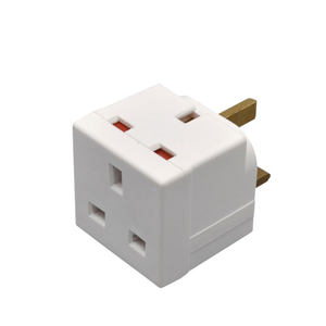 Adattatore a doppia spina a 2 vie/adattatore per prese di prolunga Multi-spine/estensioni della presa a 3 Pin del regno unito 250V 13 Amp Extender di alimentazione - Product Image 4
