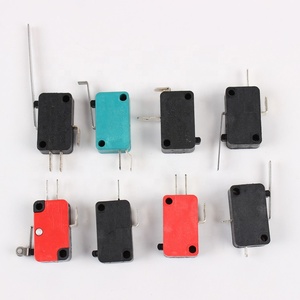 Fabrika fiyat mikro anahtarı Push Button 3 terminalleri Microswitch ile düğme aktüatör atari makinesi mikro anahtarı - Product Image 1