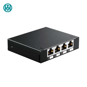 Enmane 4端口6端口8端口迷你FTP Cat6屏蔽台式IDC Rj 45网络接线板 - Product Image 2