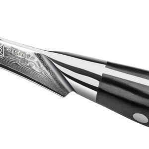 KEEMAKE 3 Polegadas Japonês Faca De Descascamento De Aço Damasco com G10 Lidar Com 67 Camadas Faca De Cozinha Com Alça De Plástico e Caixa De Presente - Product Image 2