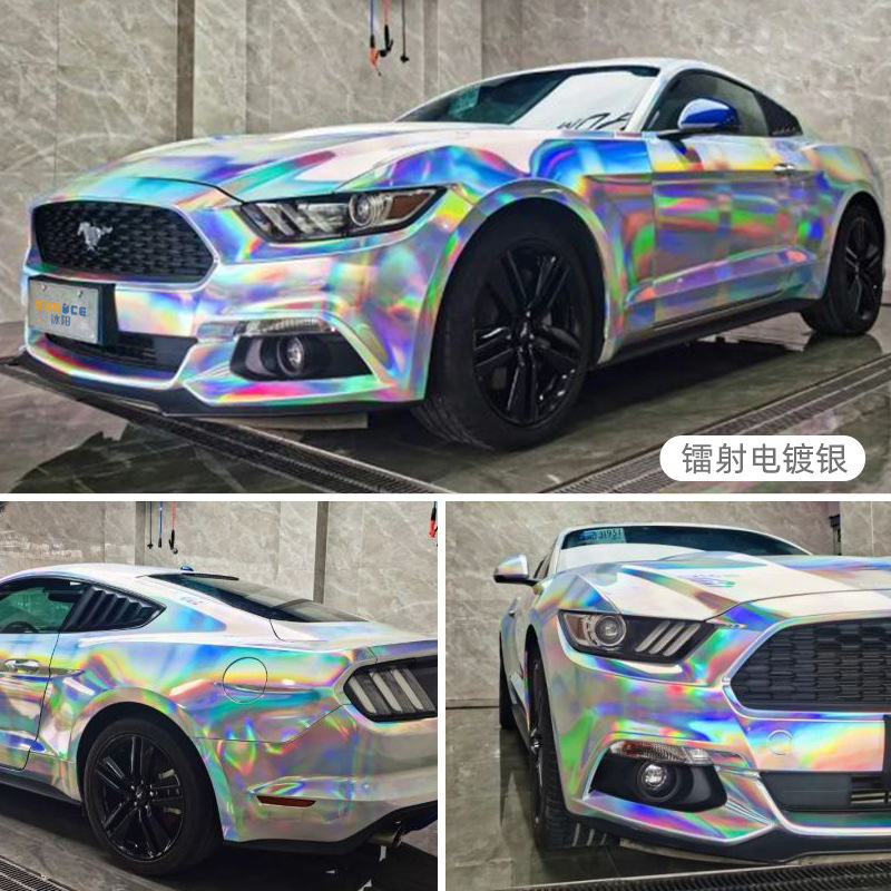 Silver laser plating