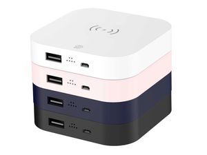 4000mAh Portable <strong>Power</strong> Source <strong>Qc3.0</strong> Qi Wireless Fast Charging Charger Powerbank - Product Image 6