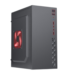 Küçük kasa siyah renk T12 MATX bilgisayar kasası usb ön yerleştirilmiş - Product Image 3