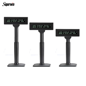 VFD 2-линейный клиентский дисплей USB/RS232 двойной, как 20*2, многоязычный клиентский дисплей для pos-машины - Product Image 1