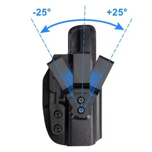 कस्टमाइज्ड किल्स iwb बेल्ट होल्स्टर वास्तविक चमड़े और केयडेक्स सामग्री सामरिक बंदूक होल्स्टर - Product Image 4