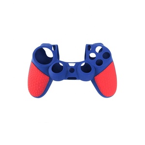 High-quality Game <strong>Controller</strong> Skin Protective <strong>Shell</strong> Two Color Silicone Case for Playstation 4 <strong>PS4</strong> Gamepad Accessories