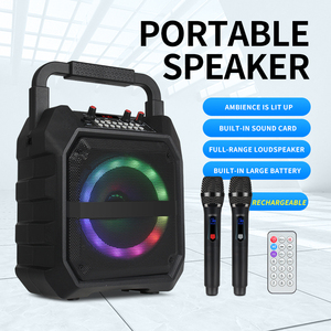 K6S Altavoz Activo Multifuncional Pasivo con Efecto de Luz RGB Consola Amplificador de Potencia Sistema Pa Juego de Karaoke - Product Image 2