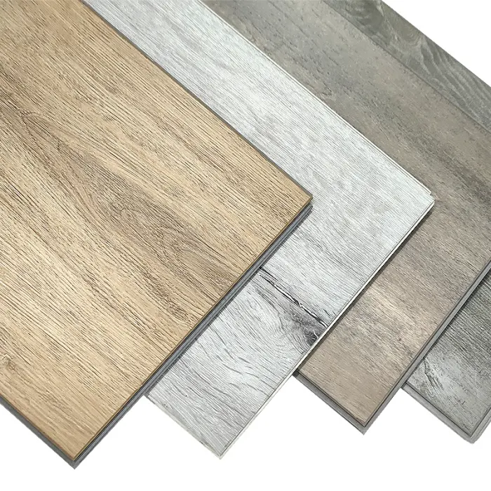 Cứng Nhắc Chống Thấm Sang Trọng Vinyl Plank 4Mm/5Mm/6Mm/7Mm Nhấp Vào Khóa Gỗ Herringbone Gạch Nhựa Plank Vinyl Spc Flooring