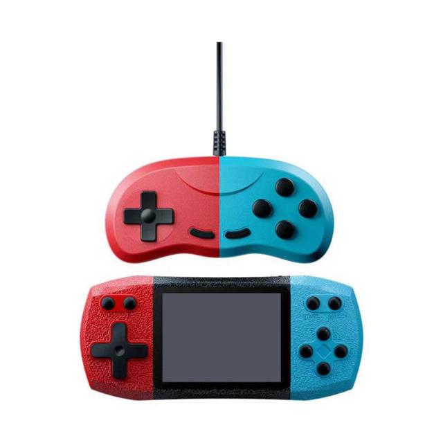 Azul y rojo