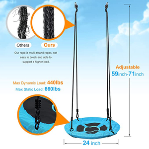 Zoshine Outdoor Children's Tree <strong>Spider</strong> Web Swing Portable Swing Hammock for Kids Tree Swing New Style Children <strong>Net</strong> Tree Hanging