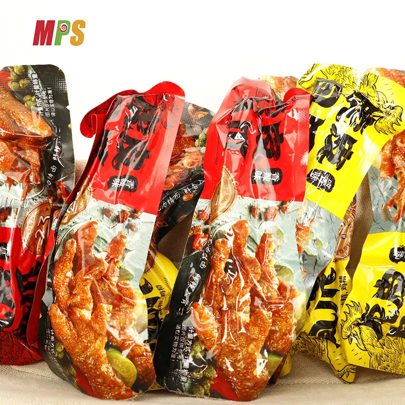 Leisure Snacks Vacuum Packed Chicken Food Pickled Pepper Chicken Feet Spicy Meat Snacks